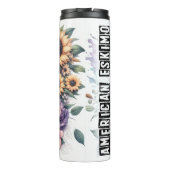 アメリカン・エスキモー・ドッグの嬉しい開花 タンブラー (裏面)