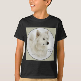 アメリカン・エスキモー・ドッグ・アート・ギフト Tシャツ