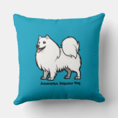 アメリカン・エスキモー・ドッグ クッション (裏面)