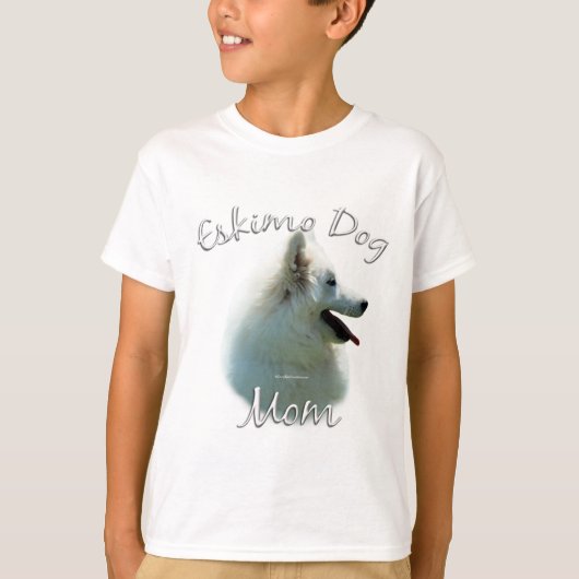 アメリカン・エスキモー・ドッグ・ママ2 Tシャツ (正面)