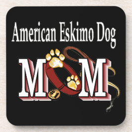 アメリカン・エスキモー・ドッグMOM コースター