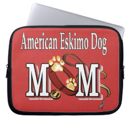 アメリカン・エスキモー・ドッグMOM ラップトップスリーブ