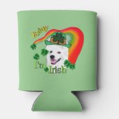 アメリカン・エスキモー・ドッグSaint patricks day 缶クーラー (裏面)