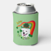 アメリカン・エスキモー・ドッグSaint patricks day 缶クーラー (缶裏面)