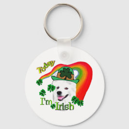アメリカン・エスキモー・ドッグSt patricks キーホルダー