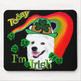 アメリカン・エスキモー・ドッグSt patricks マウスパッド