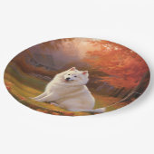 アメリカン・エスキモin紅葉秋インスパイア ペーパープレート (アングル)