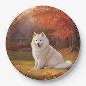 アメリカン・エスキモin紅葉秋インスパイア ペーパープレート (正面)