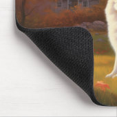 アメリカン・エスキモin紅葉秋インスパイア マウスパッド (コーナー)