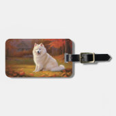 アメリカン・エスキモin紅葉秋インスパイア ラゲッジタグ (正面横)