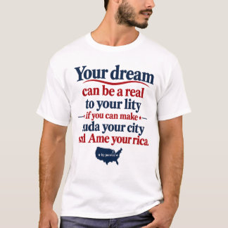 アメリカン+オーダシティ Tシャツ