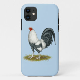 アメリカン·ゲーム·シルバー·ブルー·ゲームコック iPhone 11 ケース