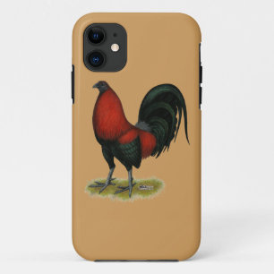 アメリカン·ゲームBB黒赤鶏 iPhone 11 ケース
