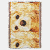アメリカン・コッカー・スパニエル スローブランケット (正面縦)