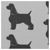 アメリカン・コッカー・スパニエル ファブリック (クローズアップ)