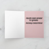 アメリカン・ゴシック クリスマスカード カード (内部)