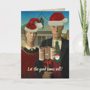 アメリカン・ゴシック・クリスマス 時代に流されて シーズンカード
