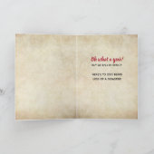 アメリカン・ゴシック ハッピーニューイヤー 良い時代がやって来い シーズンカード (内部)