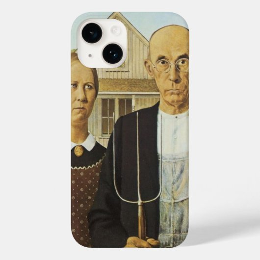 アメリカン・ゴシック Case-Mate iPhoneケース (裏面)