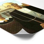 アメリカン・ゴシック(Perfect Quality) ポスター (角)