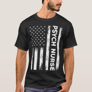 アメリカン・サイケナース米国国旗 Tシャツ