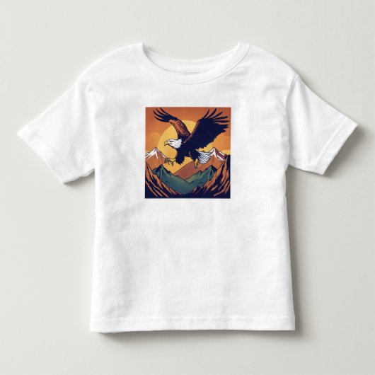 アメリカン・スカイ・キング トドラーTシャツ (正面)