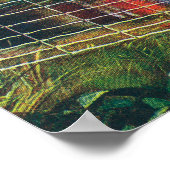 アメリカン・スチール&ワイヤCoフェンス道端のシーン ポスター (角)