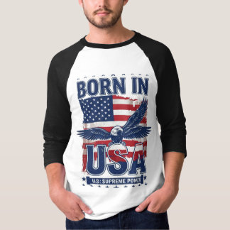 アメリカン・スピリット生まれ:アメリカ・イーグルプライドTシャツ Tシャツ