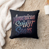 アメリカン・スピリット・ソアーズ クッション (ブランケット)