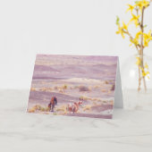 アメリカン・デザートウマP8670 カード (黄色い花)