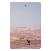 アメリカン・デザートウマP8670 ミニクリップボード (裏面)