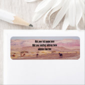 アメリカン・デザートウマP8670 ラベル (インサイチュ)