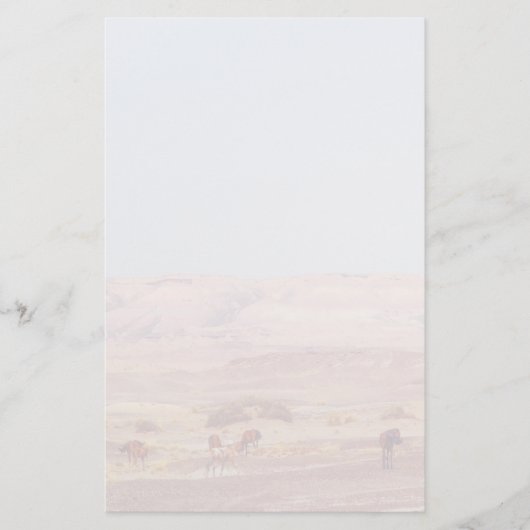 アメリカン・デザートウマP8670 便箋 (正面)