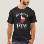 アメリカン・トゥルテキサス州セデステキサス州国旗誇りを持ったテサ Tシャツ (正面)