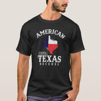 アメリカン・トゥルテキサス州セデステキサス州国旗誇りを持ったテサ Tシャツ