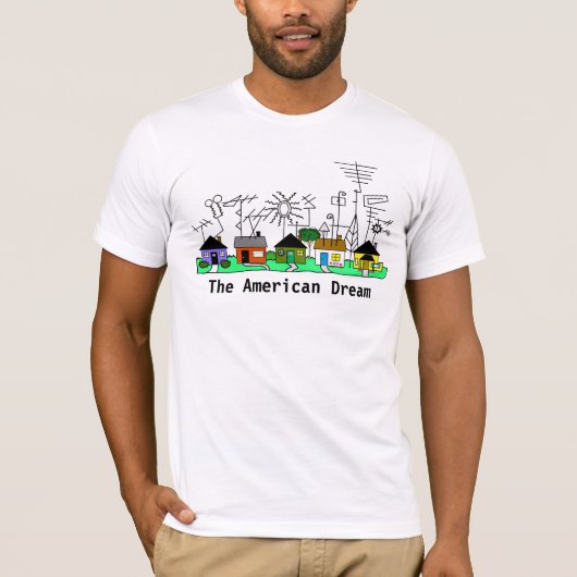 アメリカン・ドリーム・ハム・ラジオTシャツ Tシャツ (正面)