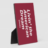 アメリカン・ドリーム フォトプラーク (側面)