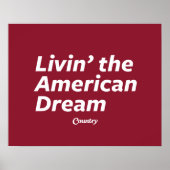 アメリカン・ドリーム ポスター (正面)
