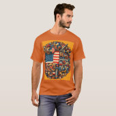 ..**アメリカン・ドリーム** Tシャツ (正面フル)