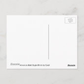 アメリカン・バルド・イーグルVIIはがき ポストカード (裏面)