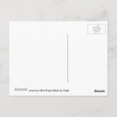 アメリカン・バaldイーグル VI ポストカード (裏面)