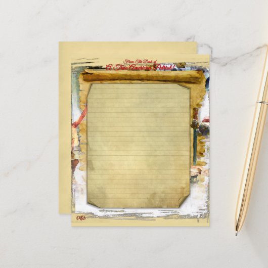 アメリカン・パトリオット4.5x5.6据え置き紙・シート (正面/裏面インサイチュ)