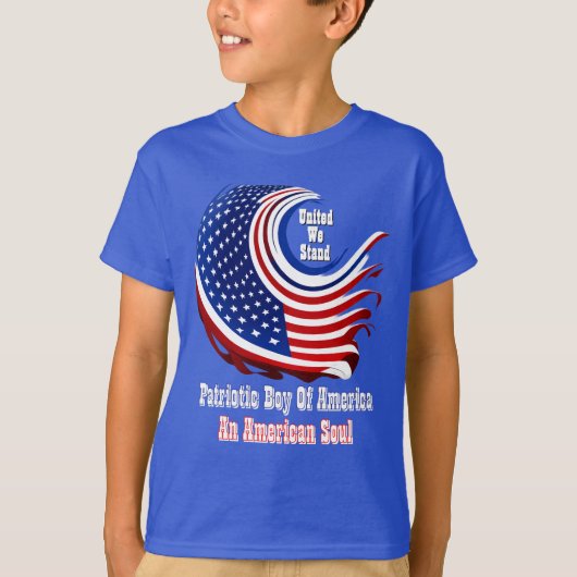 アメリカン・パトリオティック・ボーイ Tシャツ (正面)
