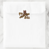 アメリカン・ピットブル・テリア・ドッグ ラウンドシール (バッグ)