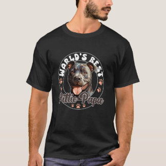 アメリカン・ピットブル・テリア・ドッグ・ワールド最高の・ピティ Tシャツ