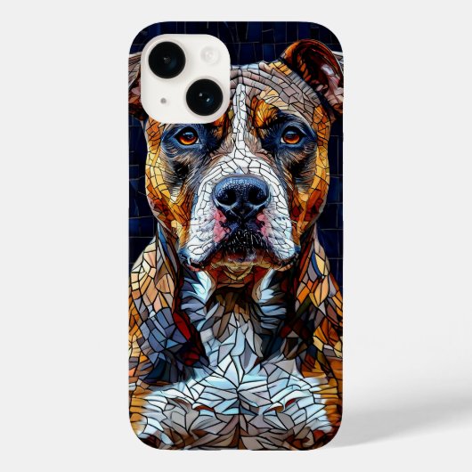 アメリカン・ピットブル・テリア 愛犬家 Case-Mate iPhoneケース (裏面)