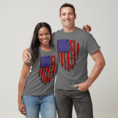 アメリカン・フェイス Tシャツ (ユニセックス)