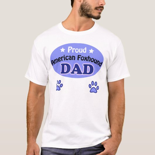 アメリカン・フォックスハウンドの父 Tシャツ (正面)