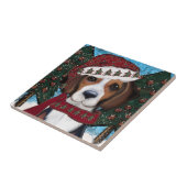 アメリカン・フォックスハウンド タイル (側面)