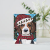 アメリカン・フォックスハウンド ポストカード (スタンド正面)